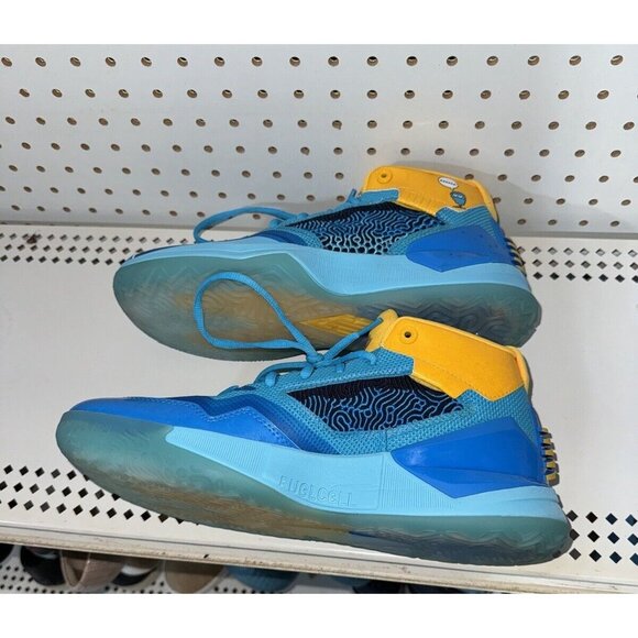 New Balance KAWHI Jolly Rancher Mens Athletic Basketball Shoes Size 9.5 Blue - Picture 6 of 8